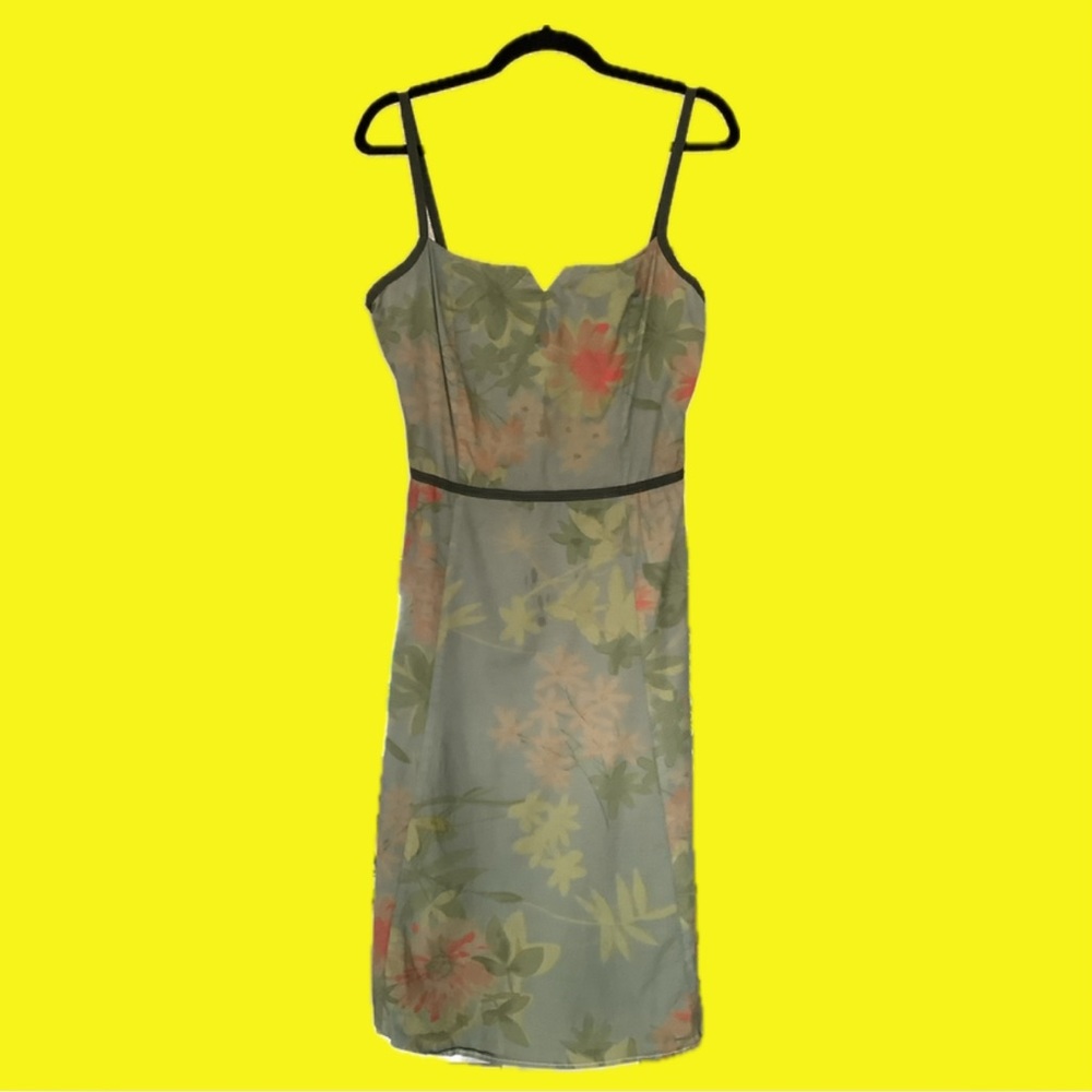Floral Spaghetti Strap Dress